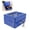 Blue, variant on Fireproof Portable Safe Box with Lock, Versatile Storage Solution for Documents Jewelry , Stylish and Functional, Medium Size, Metal, 7.87x6.30x3.54in, 970.00g, Anti Theft