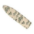 thumbnail image 1 of serony Ironing Board Cover Durable Reusable Protects Delicate Fabrics for Travel Green pine cones, 1 of 9