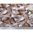 thumbnail image 2 of Soimoi Rayon Fabric Two Tone With White Camouflage Print Fabric by the Yard 42 Inch Wide, 2 of 3