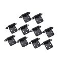 thumbnail image 4 of jifeng 10 Pieces Self Closing Hinges Connector Spring Hinges Kitchen Cabinet Hinges Black, 4 of 9