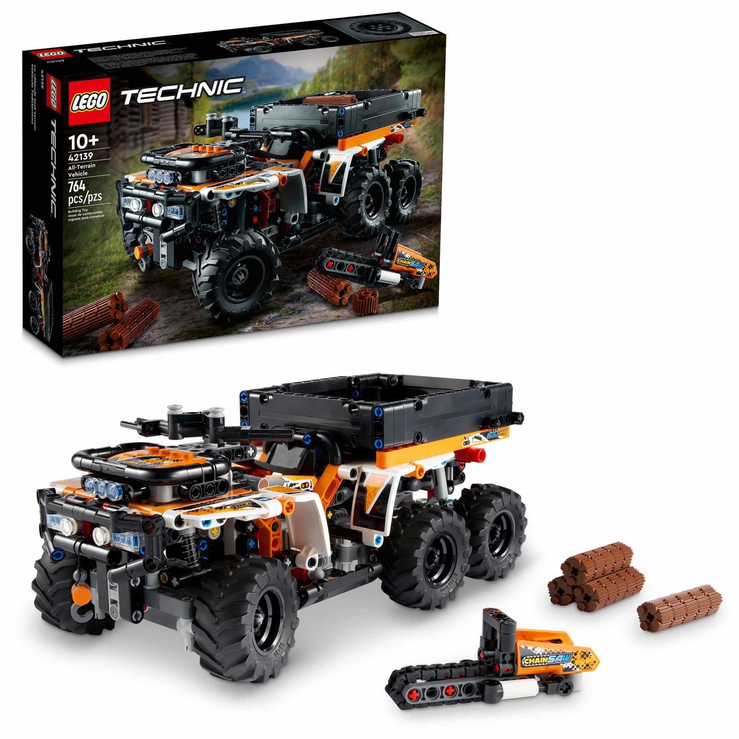 LEGO Technic All-Terrain Vehicle 42139 Model Toy Building Kit (764 Pieces)