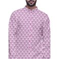 thumbnail image 4 of Atasi Kurta à Manches Longues Imprimé, Boutonné, Asymétrique, Kurta de Designer pour Garçons, 4 of 5