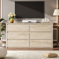 thumbnail image 3 of Commode à 6 Tiroirs pour Chambre, Grand Commode en Bois Sans Poignées, Grande Armoire de Rangement Moderne pour Salon, Couloir Entrée, 3 of 7