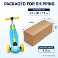 thumbnail image 2 of Toytexx Kids 3-Wheel Scooter, Adjustable, Foldable, Light-Up Wheels, 2 of 10