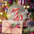 thumbnail image 4 of 26 Letter Ornament Cane Candy Letter Ornament, 4 of 5