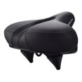 thumbnail image 1 of Wide Cruiser Bikes Saddle Shockproof Waterproof Seat Cushion Pad Black Sponge, 1 of 8
