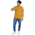 thumbnail image 2 of Atasi Short Kurta Mandarin Collar Tee Solid Short Sleeve Henley Shirt With Pocket, 2 of 7