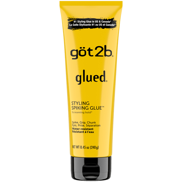 Got2b Glued XL Spiking Glue, Strong All-Day Hold, 240g, For Screaming Hold, Water Resistant, 24-Hour Hold