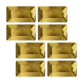 thumbnail image 2 of GUOOL 8 Pieces Disposable Plates Durable Party Paper Plates for Cafe Dining Baking Gold, 2 of 9