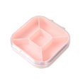 thumbnail image 2 of EGNMCR Travel Vitamin Organizer 5 Compartments Portable Vitamin Organizer Small And Unique Shape Easy To Carry Large Space Capacity Suitable For Outdoor Travel Vitamin Organizer, 2 of 6