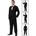 thumbnail image 2 of Mens Black Suit Costume, 2 of 6