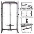 thumbnail image 2 of Power Cage, 1200LB Capacity Squat Rack with Cable Crossover Machine Power Rack with LAT Pull Down Attachments - 1020160-162, 2 of 5