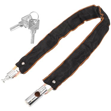 Chain Lock for Bike Safety Bike Lock with Keys Convenient Bike Chain Lock Portable Chain Security Lock