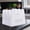 White 5E4, variant on Rvkxad Kitchen Utensil Organizer, Countertop Draining Rack for Spatula Chopsticks Spoon, Pot Lid Holder