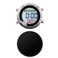thumbnail image 3 of Abbracc Digital Alarm Clock Digital Clock Waterproof Radio Controlled Alarm Clock with -Black, 3 of 8