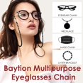 thumbnail image 4 of Decodeary Comfortable Sunglasses Strap For Easy And Stylish Wear Secure Attachment ABS Eyeglass Chain, 4 of 6