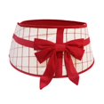 thumbnail image 1 of PLAID BOW TR STND BN, 1 of 4