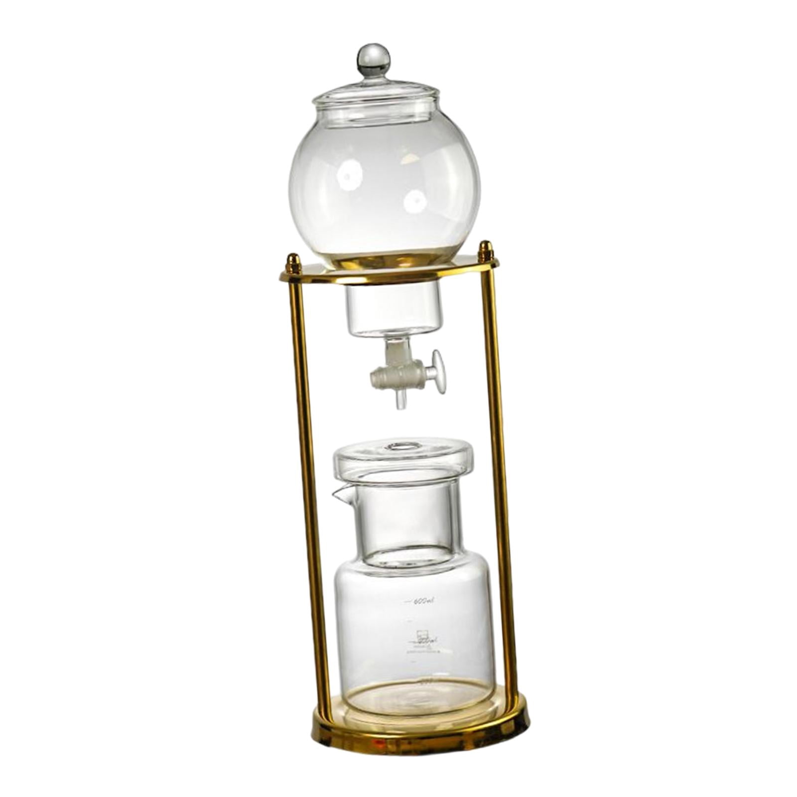 Ice Drip Coffee Pot Coffee Mug Drip Coffee Machine Portable 600 Maker Drip Pot for Office Home