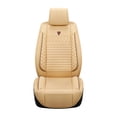 thumbnail image 4 of Maidao 2pcs Front Seat Covers for SEAT for Arona 2017-Present 2 Seats Leather Airbag Compatible Water Resistant Front Set Cushion Protector Beige, 4 of 7
