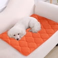 thumbnail image 1 of Meitianfacai Winter Plush Pet Mat Cats Mat Dog Mat Kennel Mat Winter Warm Wear Counteractive Scratch Counteractive Biting Counteractive Washable Puffy Mat, Orange, 1 of 6