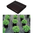 thumbnail image 4 of Youkk Barrier Landscape Fabric with Strips Grid Black 1x1meter 1Set, 4 of 6