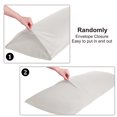 thumbnail image 4 of Unique Bargains Body Pillow cover Egyptian Cotton 1 Pc, 4 of 10
