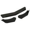 thumbnail image 3 of 3PCS Front Bumper Lip Chin Spoiler Black Flexible Adjustment Universal Scratch Resistant for Car, 3 of 8