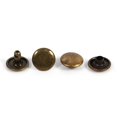 thumbnail image 1 of Herwey Rivets à Pointes, 3 Couleurs 100 Ensembles 8 x 10mm Double Capuchon Rivet Métal Cuir Réparations Clous Décoration à Pointes, 1 of 2