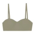 thumbnail image 1 of RKSTN Bras for Women Traceless Comfortable No Steel Ring Removable shoulder strap Convertible Bras Solid Color Breathable Gathering Push up Strapless Bras, 1 of 3