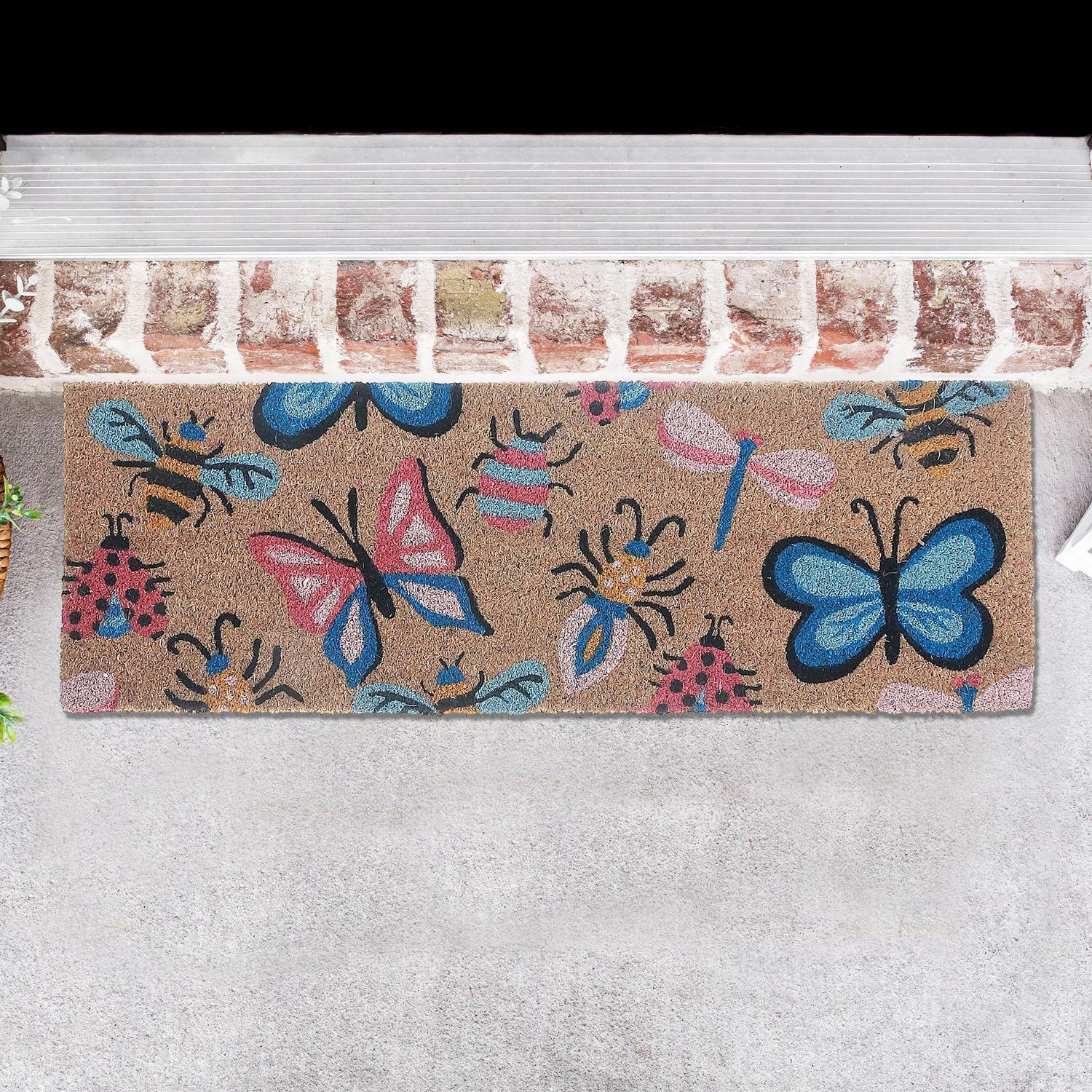 Cop De Porte De Porte-Coco Papillons Et Insectes 10 X 30