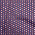 thumbnail image 1 of oneOone Polyester Lycra Blue Fabric Florals Craft Projects Decor Fabric Printed By The Yard 56 Inch Wide, 1 of 4