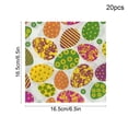 thumbnail image 3 of Fridja Sales Animals-themed Easter Egg Printed Paper Napkins Disposable Paper Towels for Parties and Restaurants Suitable for Easter Restaurant Decorations, 3 of 6