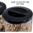 thumbnail image 3 of CHOK Distributeur Alimentaire à Double Tête pour Gruau et Céréales, 140 Oz, Noir, 3 of 4