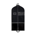 thumbnail image 2 of Non-Woven Fabric Garment Cover, Travel Suit Storage Bag with Mesh Pockets, Dirt-Proof & Wet-Proof Protection, Multi-Functional organizer, Black, JKODE, 2 of 9