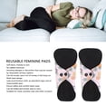 thumbnail image 3 of 5 Pcs Serviettes Hygiéniques Lavables, Serviettes de Soins Post-Partum Réutilisables, Serviettes de Maternité Anti-Fuites, Produits pour la Période Menstruelle Féminine, Serviettes de Soins pour la Période Post-Partum Féminine, Période Menstruelle, 3 of 8