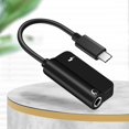 thumbnail image 1 of EGNMCR Type C To 3.5mm Earphone Audio Adapter Aux Cable USB C To 3.5 Audio Aux Converter Adapter Cable, 1 of 2