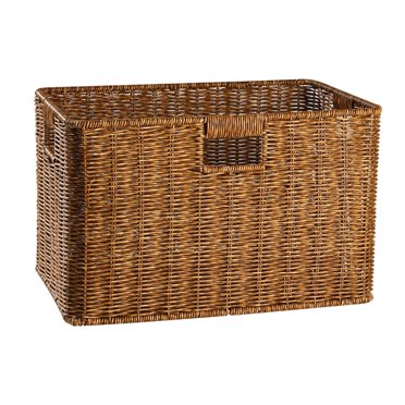 Panier de Pique-Nique Style Ferme avec Poignée 38x26x24 cm 38x26x24 cm