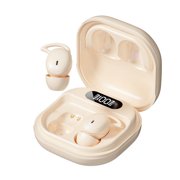 Headphones Wireless Bluetooth Open-Ear Clip-On Sports Headphones, Ear-Loop Stable Fit Wireless Earbuds Bluetooth for Cycling, Running, Exercise
