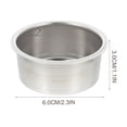 thumbnail image 2 of CHUANK coffee filter 2 Cup Stainless Steel Espresso Filter for Coffee Machine(2.36X2.36X1.18Inch), 2 of 10