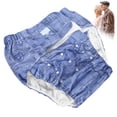 thumbnail image 4 of Adult , Overnight Adjustable Washable Underwear Reusable Incontinence Nappy, For Men Women A09 Denim, 4 of 8