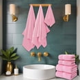 thumbnail image 1 of Dvkptbk Cotton Plain Gift Set Towel Multicolor Soft Absorbent Household Bath Towel Towel, 1 of 6