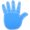 Blue, variant on SHISUYAN Giant Foam Finger Five Fingers Foam Hands Cheerleading Finger Hand Celebration Pompom For Sports Events Games School Business Blue