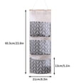 thumbnail image 2 of TopLLC Multifunctional Hanging Fabric Storage Bag Sundries Storage Bag Dormitory Mobile Phone Storage Bag Door Rear Hanging Bag, 2 of 2