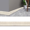 thumbnail image 2 of Living Room Wall Decorations for Home Self Adhesive Flexible Foam Molded 3D Adhesive Decorative Wall Molding Line Baseboard Wallpaper Border Waterproof Wall Sticker for Living Room, 2 of 2