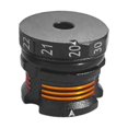 thumbnail image 1 of Bunblic 20-30mm Adjustable Ride Height Gauge Easy to Use Aluminum Alloy for 1/10TH and 1/8TH Off Road Vehicles Accessory Modification Black Gold, 1 of 8