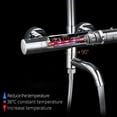 thumbnail image 3 of Polished Chrome Thermostatic RV Shower Faucet, Constant Water Temperature with Heavy Duty Solid Brass Construction, 3 of 5