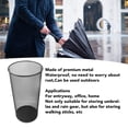thumbnail image 4 of Umbrella Stand Rack, Black Umbrella Holder Bin Round Stylish Stable  For Home For Entryway, 4 of 8