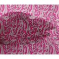 thumbnail image 4 of oneOone Viscose Chiffon Fabric Leaves & Floral Block Decor Fabric Printed BTY 42 Inch Wide, 4 of 4