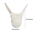 thumbnail image 4 of Feltree Sports Casual Waist Pack Canvas Invisible Theft Waist Pack Travel Multifunctional, 4 of 8