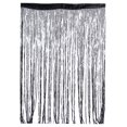 thumbnail image 1 of HLONK Rideaux à Paillettes 100x200CM Rideaux de Porte Fenêtre Panneaux à Franges Séparateur de Pièce pour Décoration Intérieure, 1 of 9